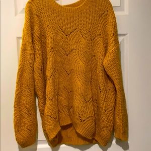 George Yellow Knitted Sweater